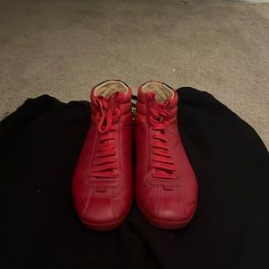 Red Gucci shoes size 7.5